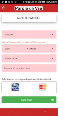 Parole de Vie android App screenshot 6